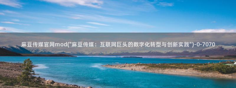 麻豆91传媒官网：麻豆传媒官网mod(\