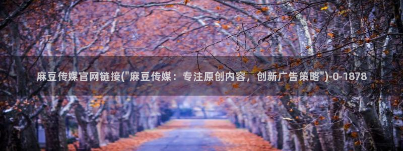 麻豆传媒官网女主播：麻豆传媒官网链接(\